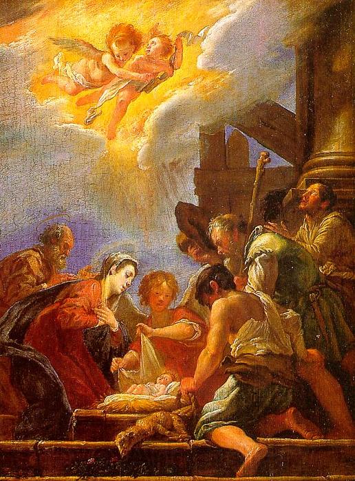  Domenico  Feti Adoration of the Shepherds  5 Norge oil painting art